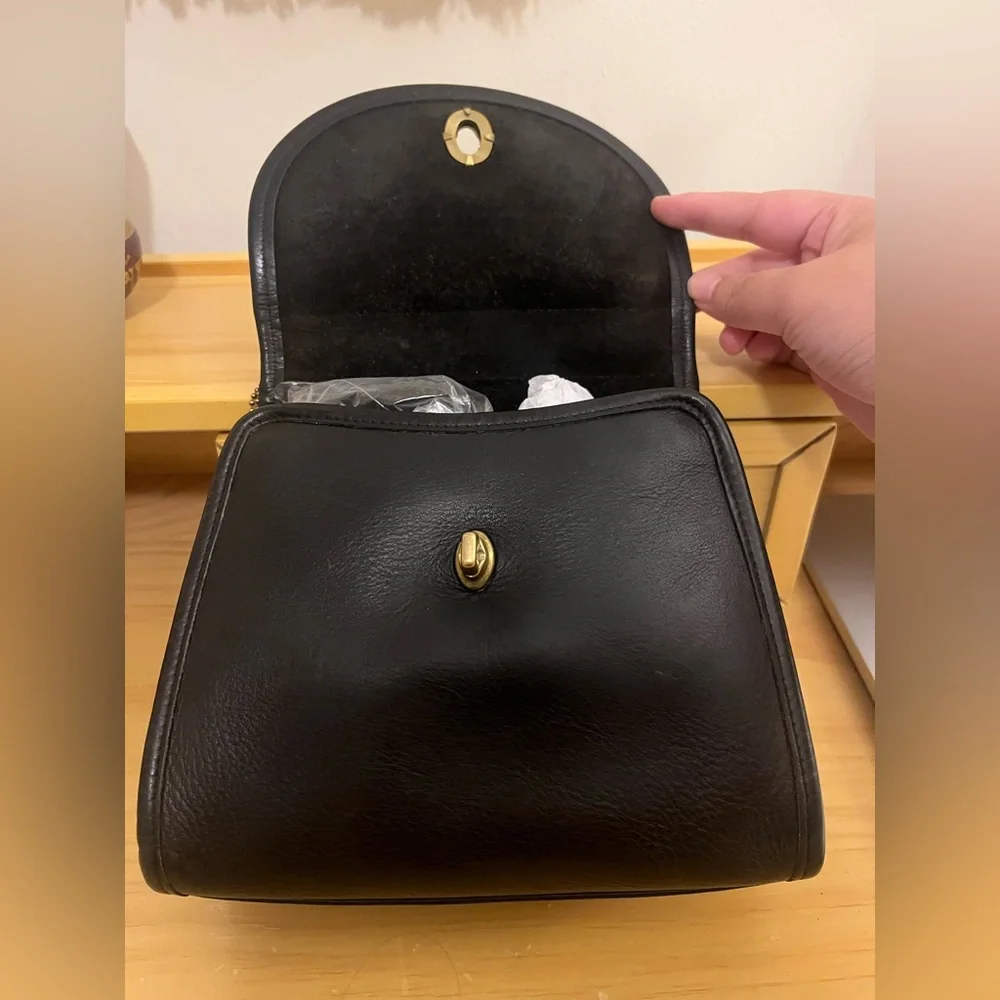 Vintage coach Regina black - Picture 4 of 12